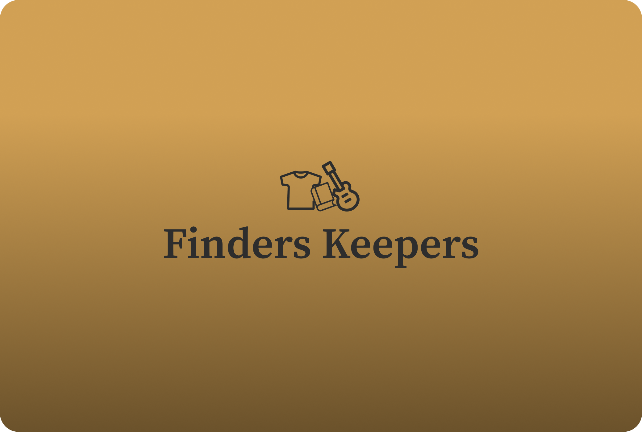 Finders Keepers Development design showcase