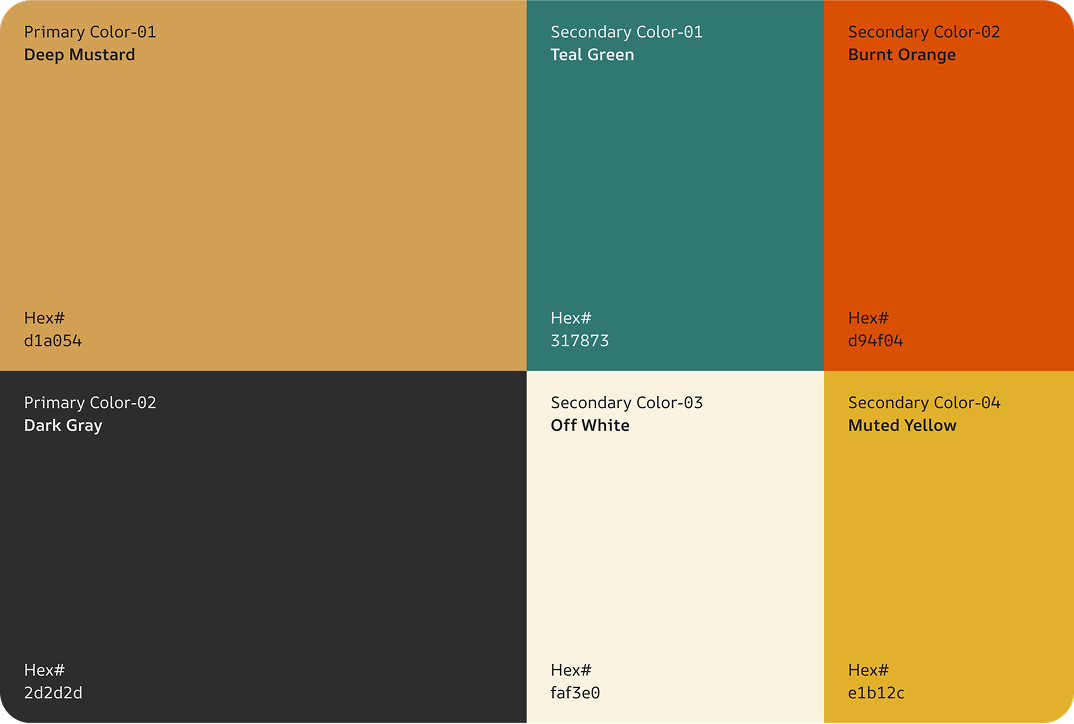 Finders Keepers color palette