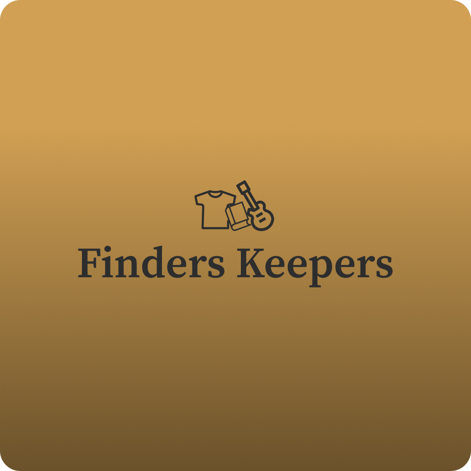 Finders Keepers brand display